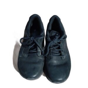 Hi-Tec shoes men's 8.5  black leather V-Lite walk light Witton walking shoe